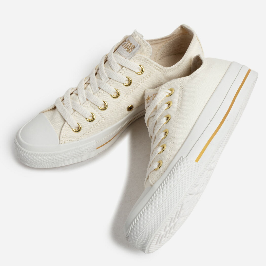 CONVERSE ALL STAR GOLDSTRIPE SLIP OX CREAM コンバース スリッポン スニーカー オールスター ゴールドストライプ スリップ ( メンズ レディース 31316640 )