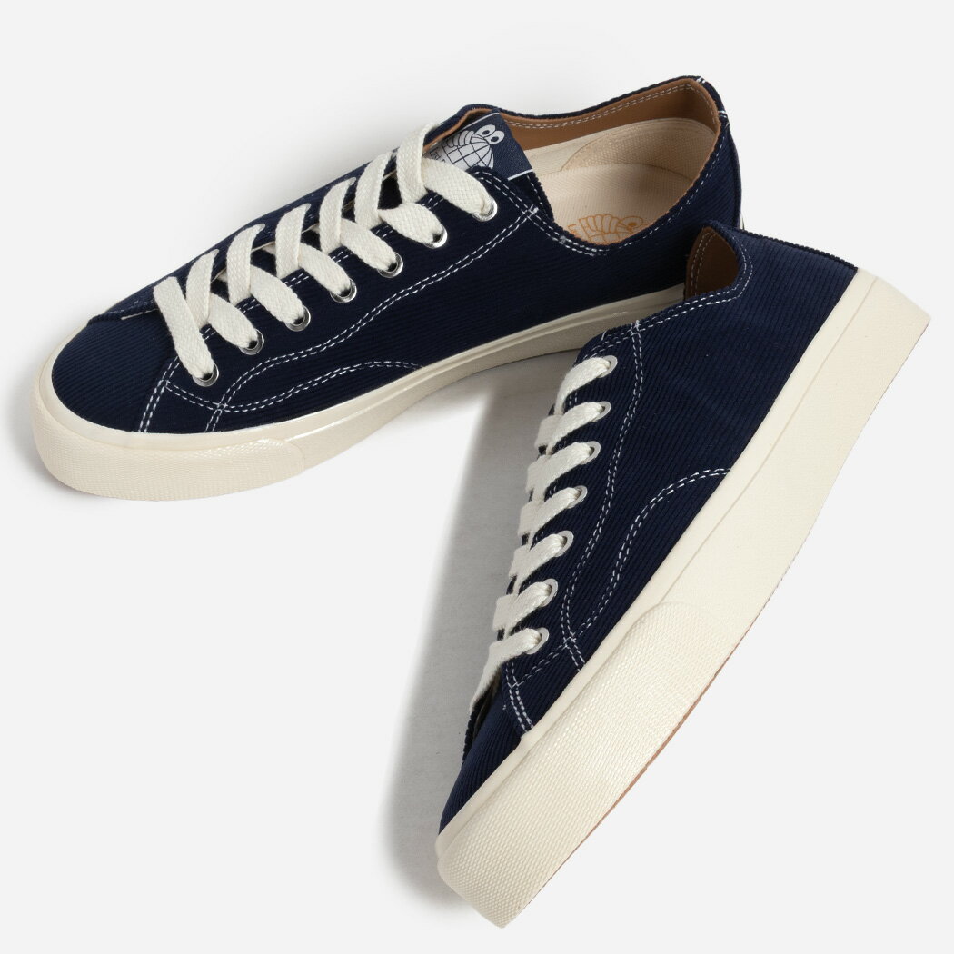 LAST RESORT AB ラストリゾート VM003 ロー コーデュロイ スニーカー LO CORD DARK NAVY/WHITE ( ネイビー 青 スケートシューズ メンズ SKATE スケート VM003DNW )