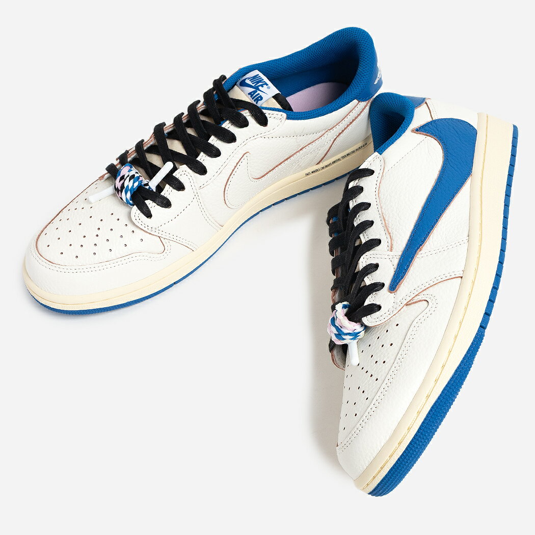 NIKE FRAGMENT TRAVIS SCOTT AIR JORDAN 1 LOW OG WHITE/BLUE �ʥ��� �������硼���� 1 �ե饰���� ��...