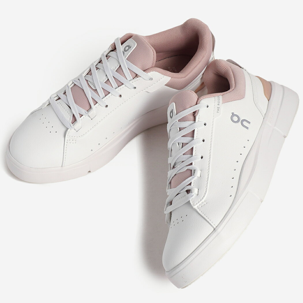 樂天商城 - On オン ロジャー アドバンテージ スニーカー THE ROGER ADVANTAGE WHITE/ROSEHIP ( ホワイト ローズヒップ ピンク 3WF30392349 )