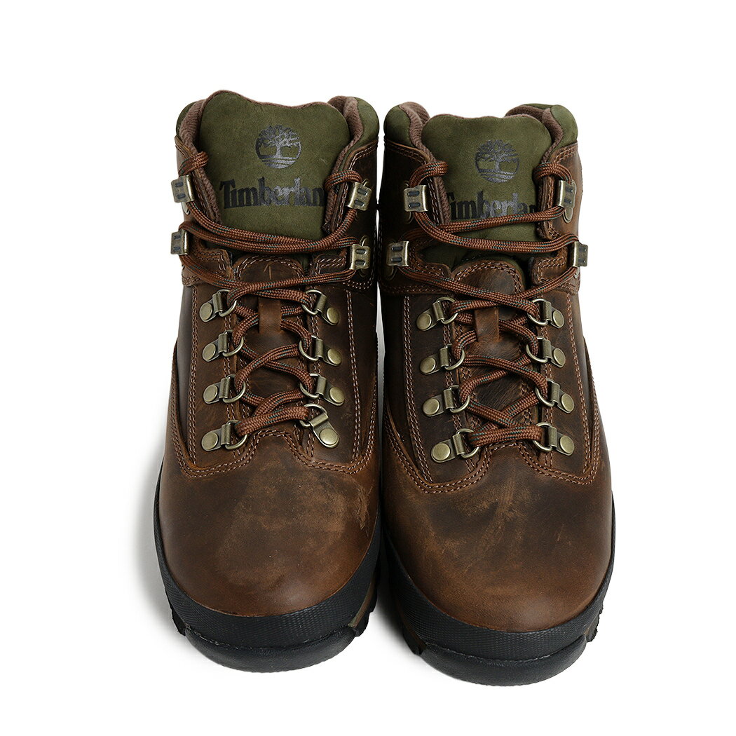 Timberland �ƥ���С����� �桼�� �ϥ����� �ߥå� �쥶�� �֡��� EURO HIKER MID LEATHER 