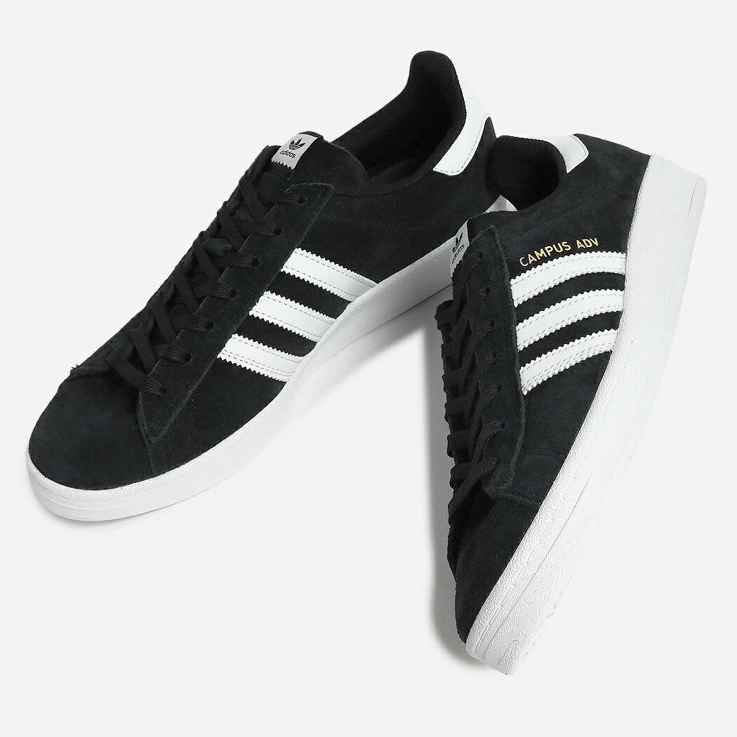 ���� ���ǥ����� �����ѥ� ���ˡ����� adidas SB CAMPUS ADV BLACK �� WHITE ( �� �֥�å� ��� B22716 )
