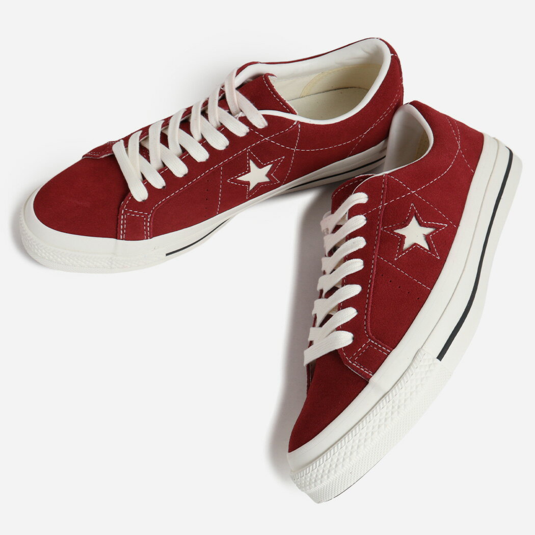 CONVERSE ONE STAR SUEDE BURGUNDY コンバース ワンスター スエード スニーカー ( バーガンディー レザースニーカー ローテク メンズ レディース 33702560 )