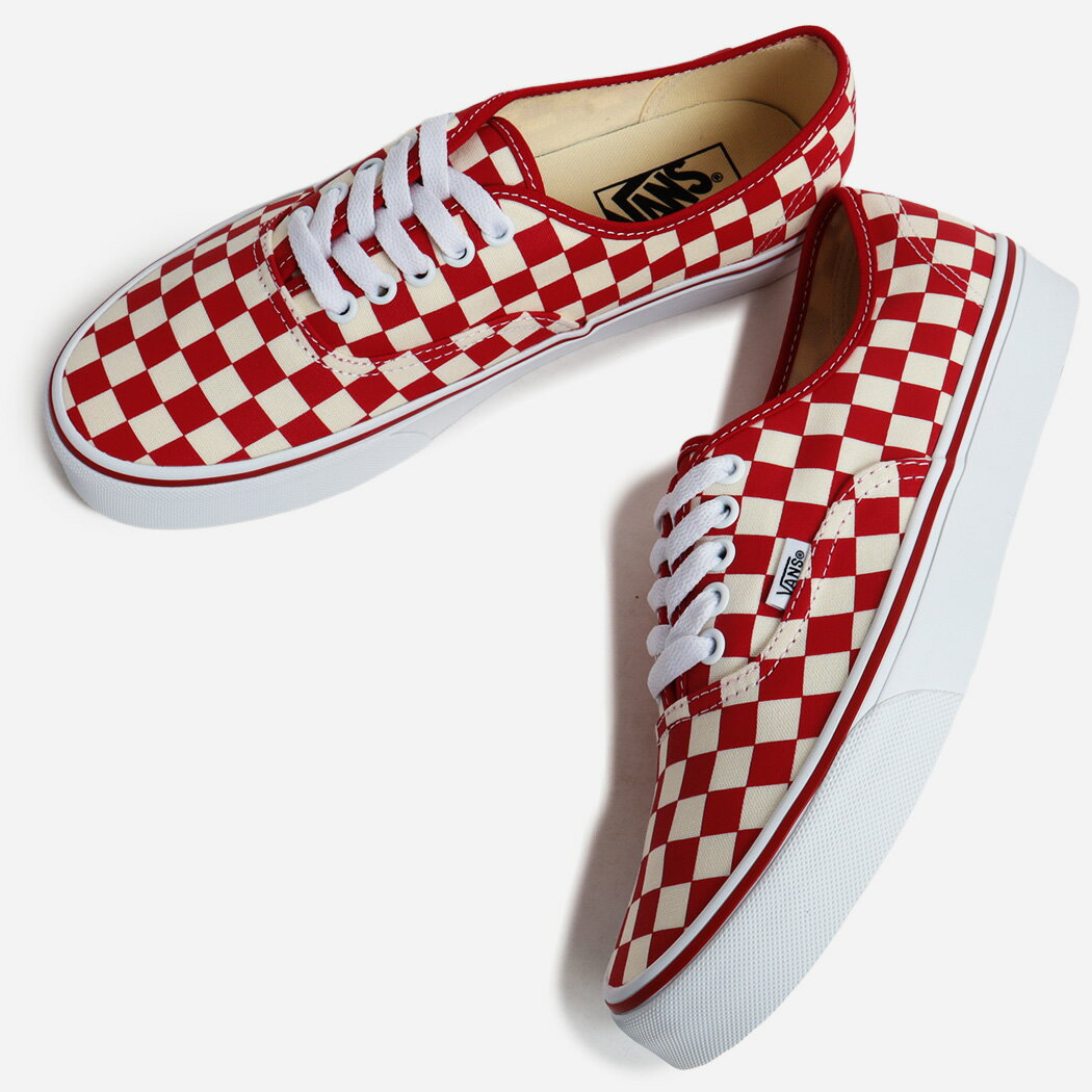 楽天市場】vans authentic check redの通販