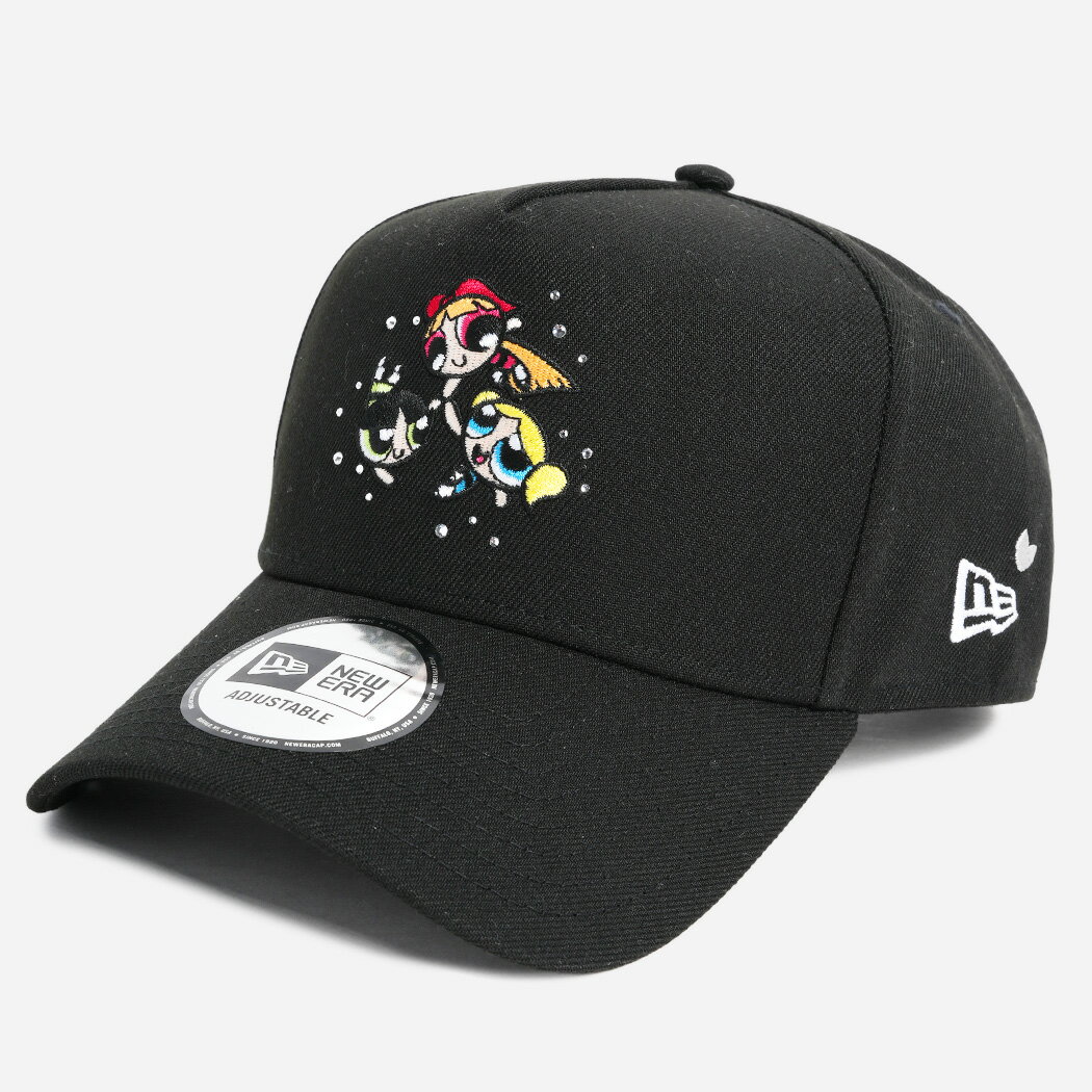 NEWERA 9FORTY A-Frame The Powerpuff Girls BLACK ニューラ パワーパフ ガールズ 帽子 キャップ ( ブラック 黒 メンズ レディース 14743498 )