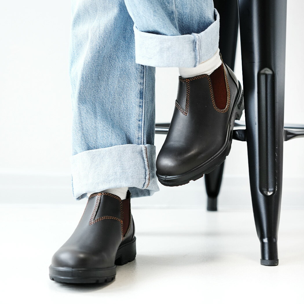 BLUNDSTONE ORIGINALS LOW CUT #2038 BROWN ブランドストーン オリジナルス BS2038 ローカット ブーツ ( ブラウン 茶色 レザーブーツ サイドゴアブーツ メンズ レディース BS2038200 )
