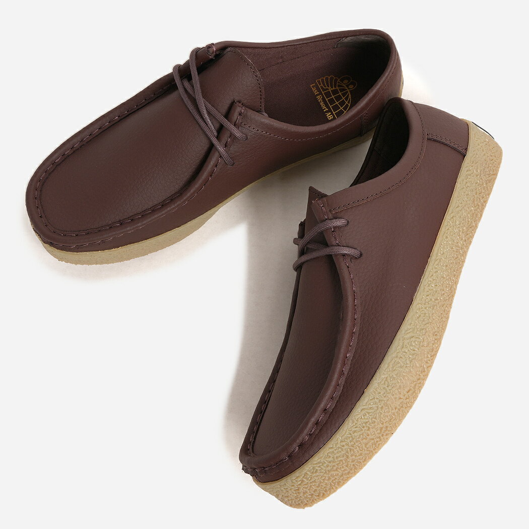 Rakuten - LAST RESORT AB ラストリゾート VM006 MOC スニーカー LEATHER BROWN STONE/GUM ( ブラウン 茶色 ガムソール モカシン メンズ レディース VM006BSG )