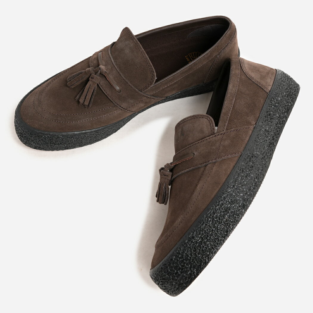 Rakuten - LAST RESORT AB ラストリゾート VM005 SUEDE スニーカー ローファー CHOCOLATE BROWN/ BLACK ( チョコレートブラウン スエードスニーカー VM005CBB )