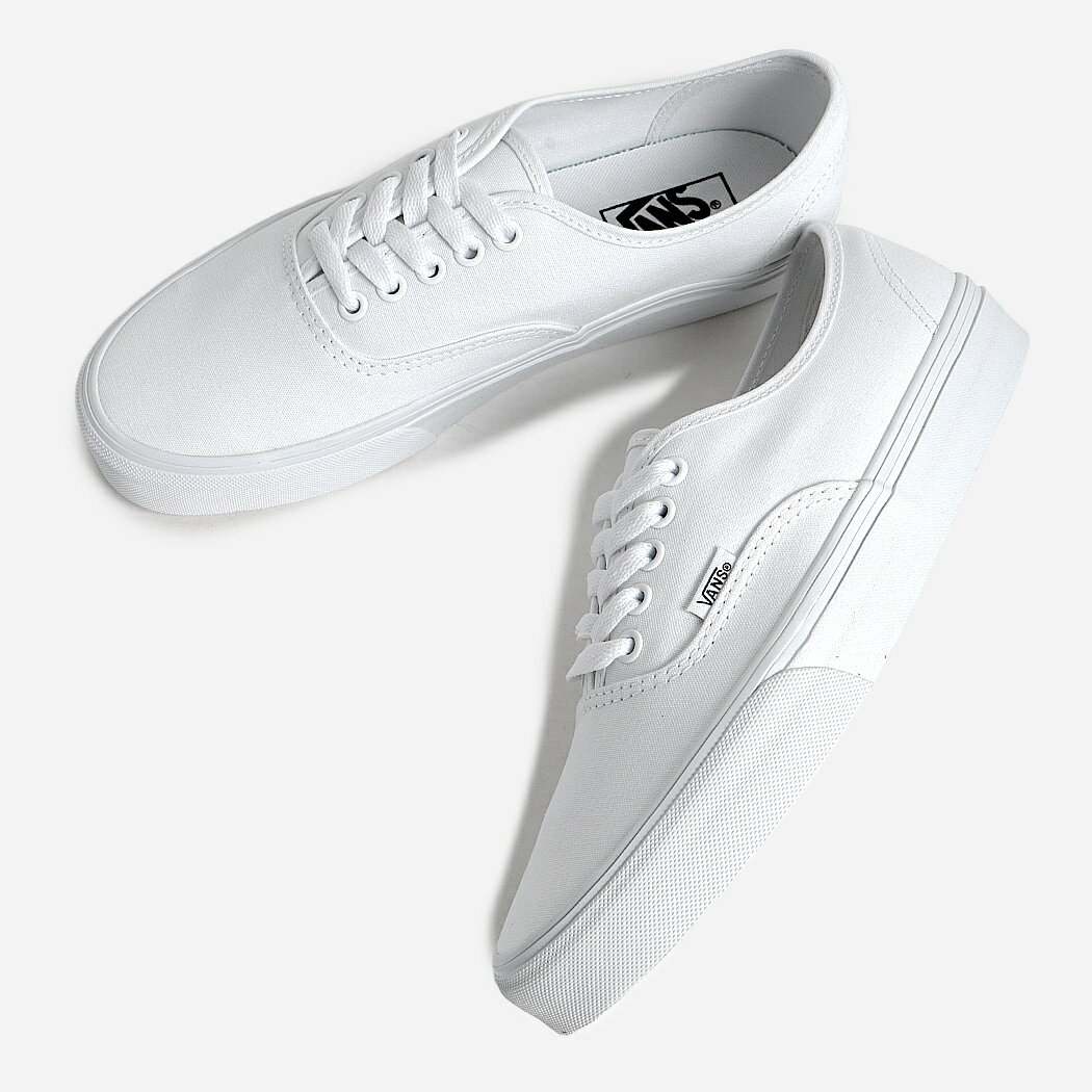 Rakuten - 【ポイント10倍】VANS バンズ オーセンティック スニーカー AUTHENTIC TRUE WHITE ( ヴァンズ 白 ホワイト メンズ レディース ウィメンズ 国内正規品 VN000EE3W00 )