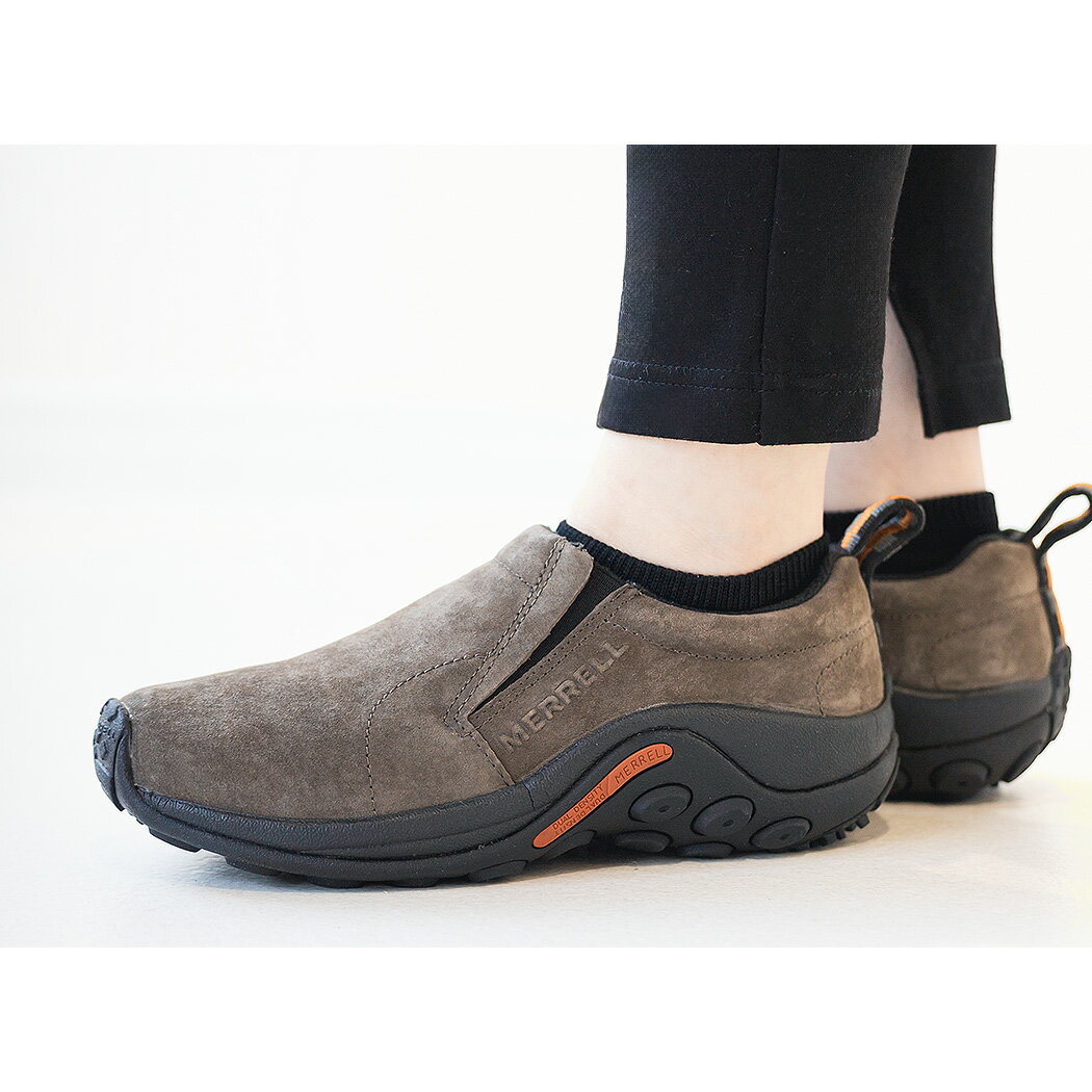 MERRELL JUNGLE MOC GUNSMOKE メレル ジャングルモック シューズ スニーカー ( ガンスモーク ブラウンベージュ レディース ウィメンズ 国内正規品 J60788 )