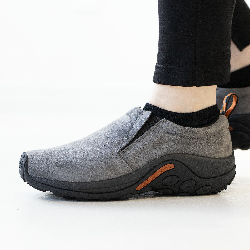 MERRELL JUNGLE MOC PEWTER メレル ジャングルモック シューズ スニーカー ( グレー 灰色 スエード レディース ウィメンズ 国内正規品 J60806 )