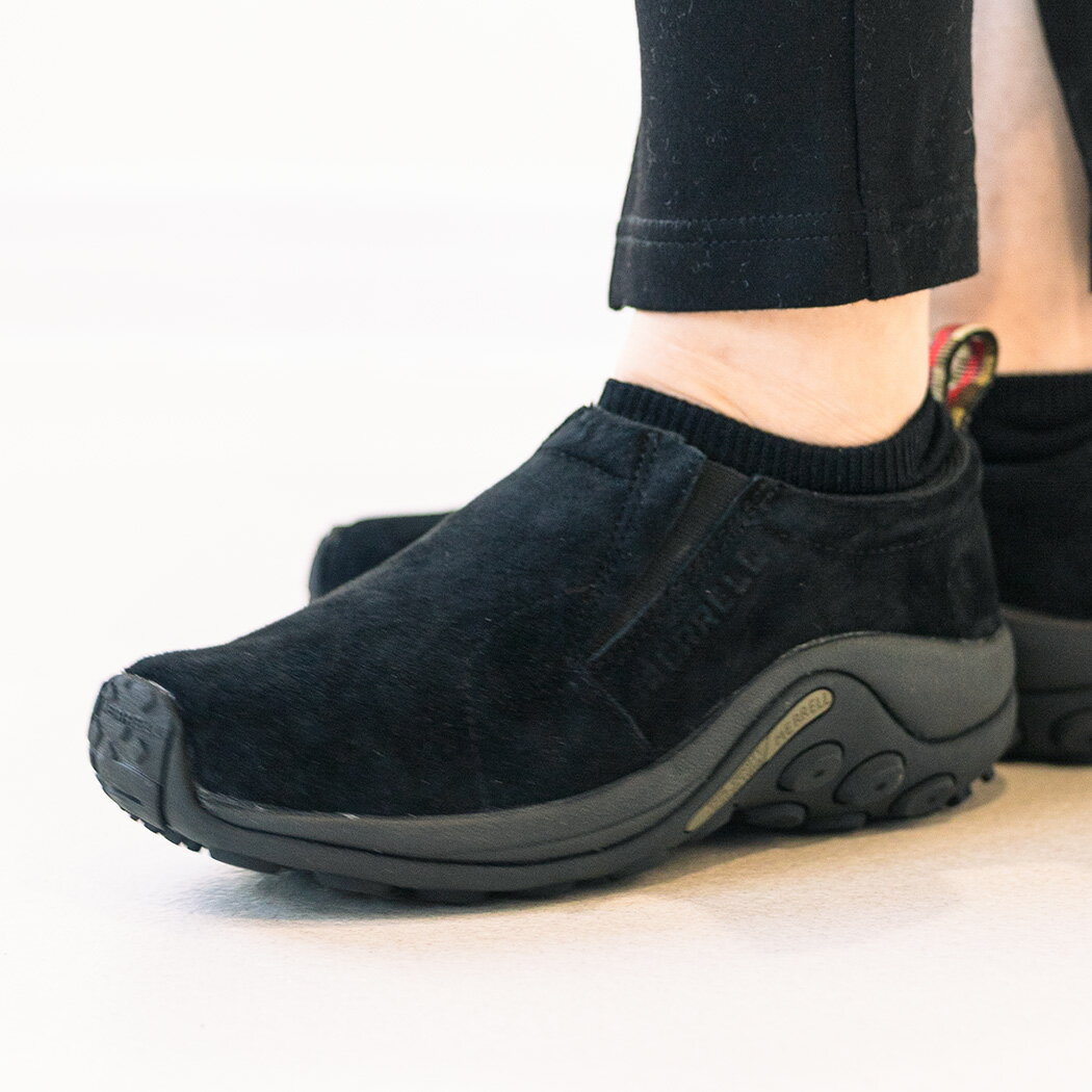 MERRELL JUNGLE MOC MID NIGHT メレル ジャングルモック シューズ スニーカー ( 紺 ネイビー NAVY スエード レディース ウィメンズ 国内正規品 J60826 )