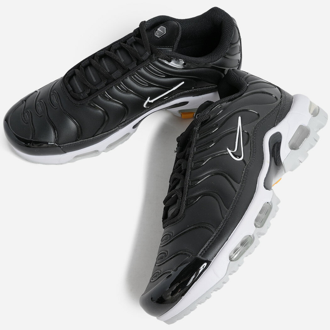 NIKE ナイキ AIR MAX PLUS GOLF エア マックス プラス ゴルフ スニーカー BLACK LEATHER ( ブラック 黒 ゴルフシューズ メンズ レディース FZ4150-001 )
