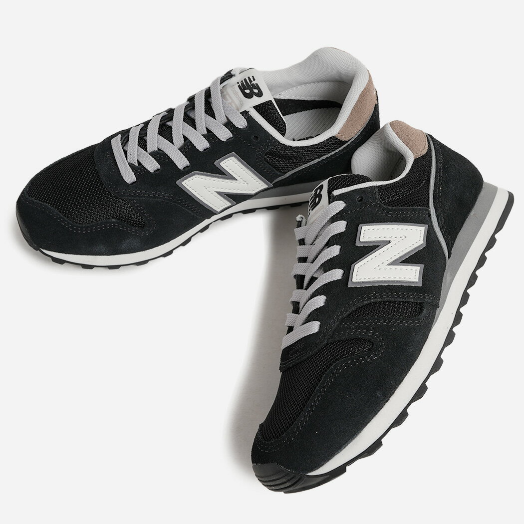 NEW BALANCE ML373XB2 BLACK WHITE ニューバランス スニーカー 373 V2 ( 黒 白 歩きやすい 疲れにくい おしゃれ スエード メッシュ メンズ レディース ウィメンズ メンズ レディース NB 996 574 )