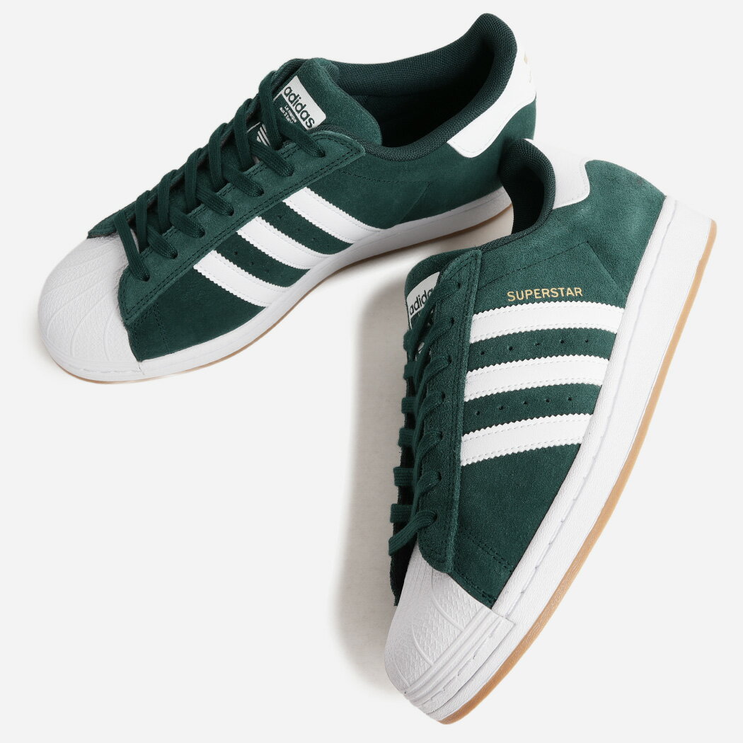 Rakuten - adidas アディダス SUPERSTAR ADV スーパースター スケート スニーカー AURORA IVY CLOUD WHITE ( グリーン 緑 ホワイト 白 SKATE メンズ KI5732 )