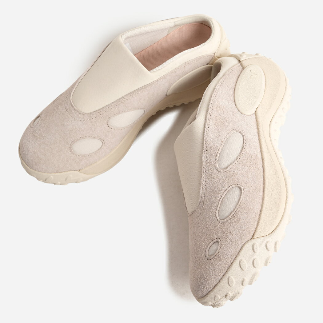 MERRELL メレル W JUNGLE TREK MULE ウィメンズ ジャングル トレック ミュール サンダル スニーカー POPLAR ホワイト 白 ベージュ スエード JUNGLE MOC 脱ぎやすい 履きやすい レディース J00003383