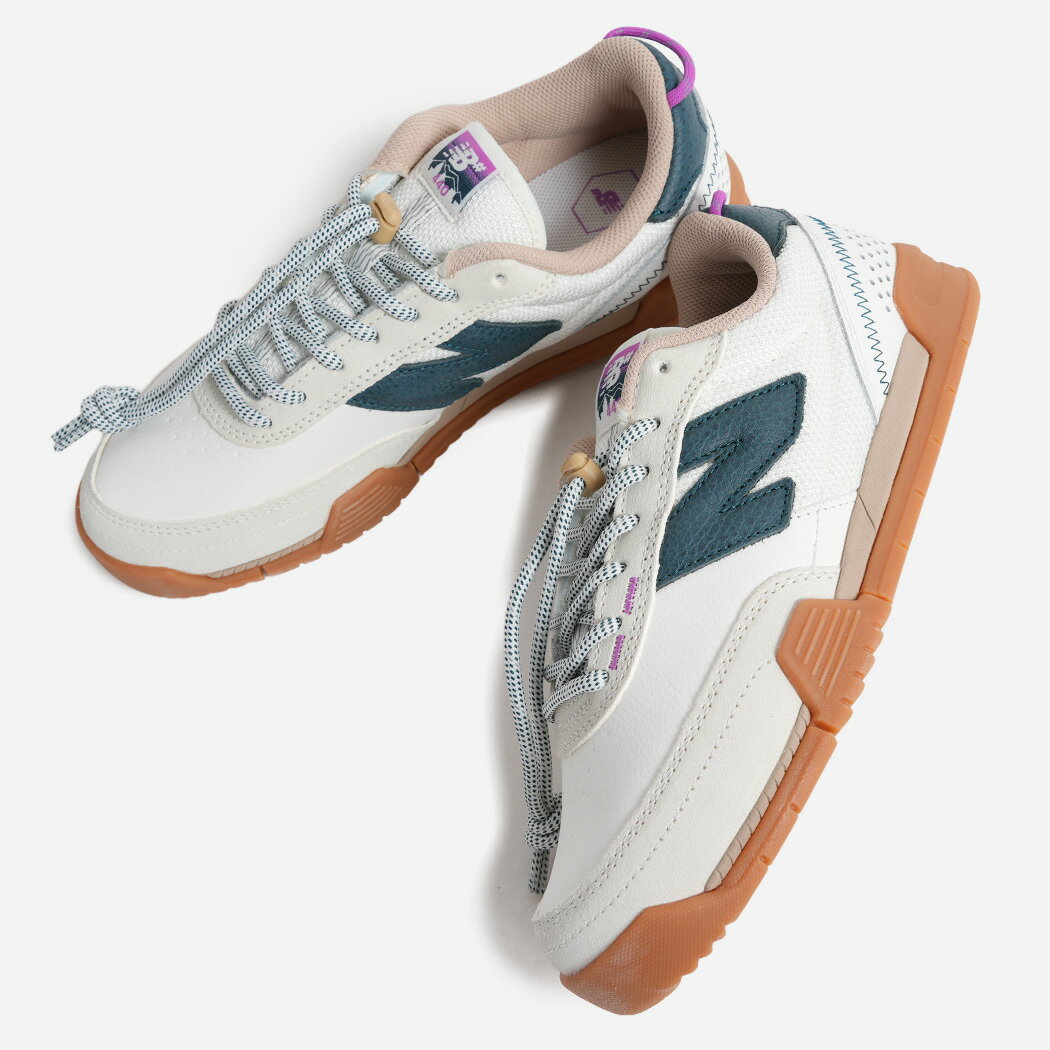 NEW BALANCE - NEW BALANCE ニューバランス ヌメリック 440 V2 トレイル スニーカー NUMERIC TRAIL NM440WSR SEA SALT DEEP OCEAN ( スケート SKATE 白 緑 メンズ レディース )