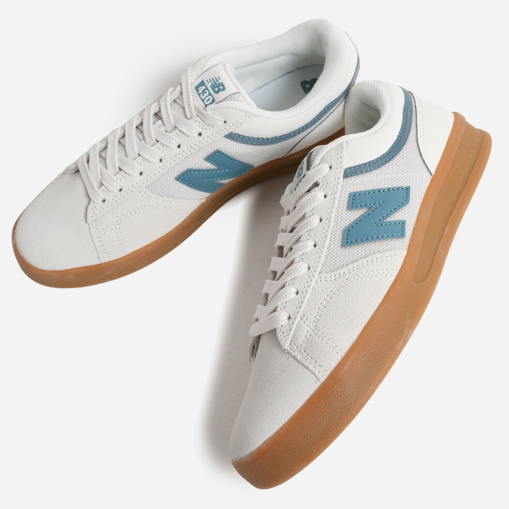 Rakuten - NEW BALANCE ニューバランス ヌメリック 430 スニーカー NUMERIC UN430RUP SEA SALT WITH SALT WALTER ( 白 緑 メンズ スケート SKATE )