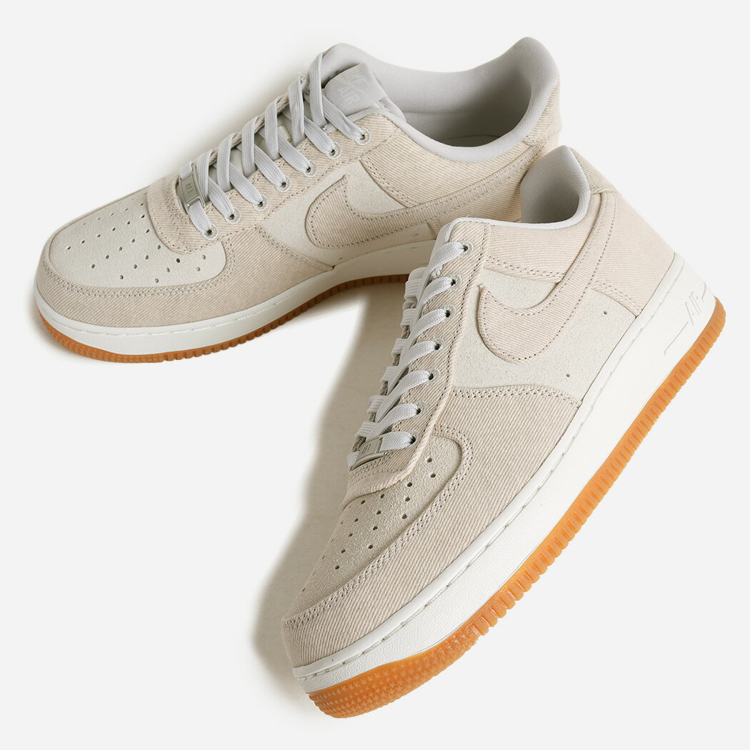 Rakuten - NIKE ナイキ AIR FORCE 1 07 LV8 DENIM エア フォース スニーカー VAST GREY ( ベージュ デニム ジーンズ 白 メンズ レディース IR0951-001 )