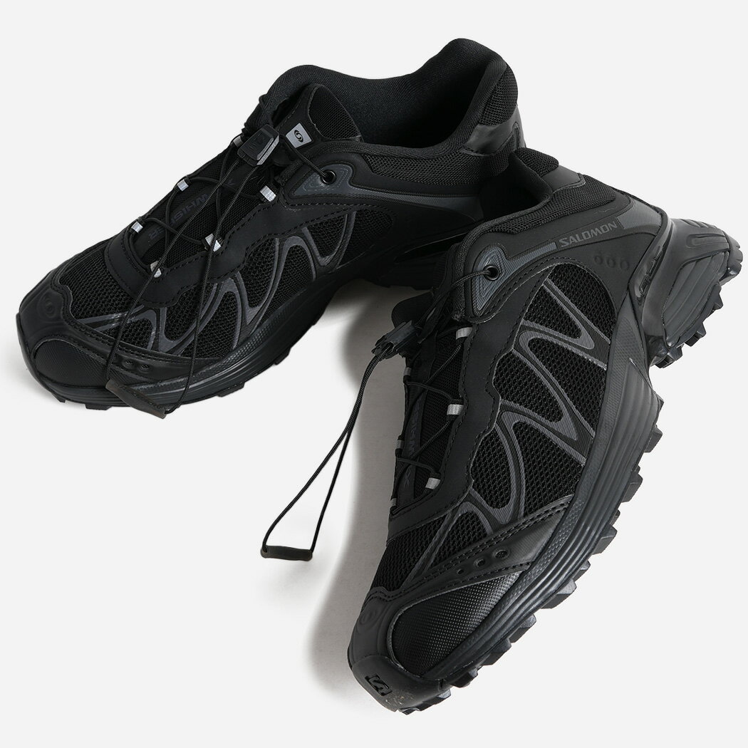 Rakuten - SALOMON サロモン XT-WHISPER XT ウィスパー スニーカー BLACK ( ブラック 黒 メッシュ トレイル ランニング ドローコード メンズ L47762000 )
