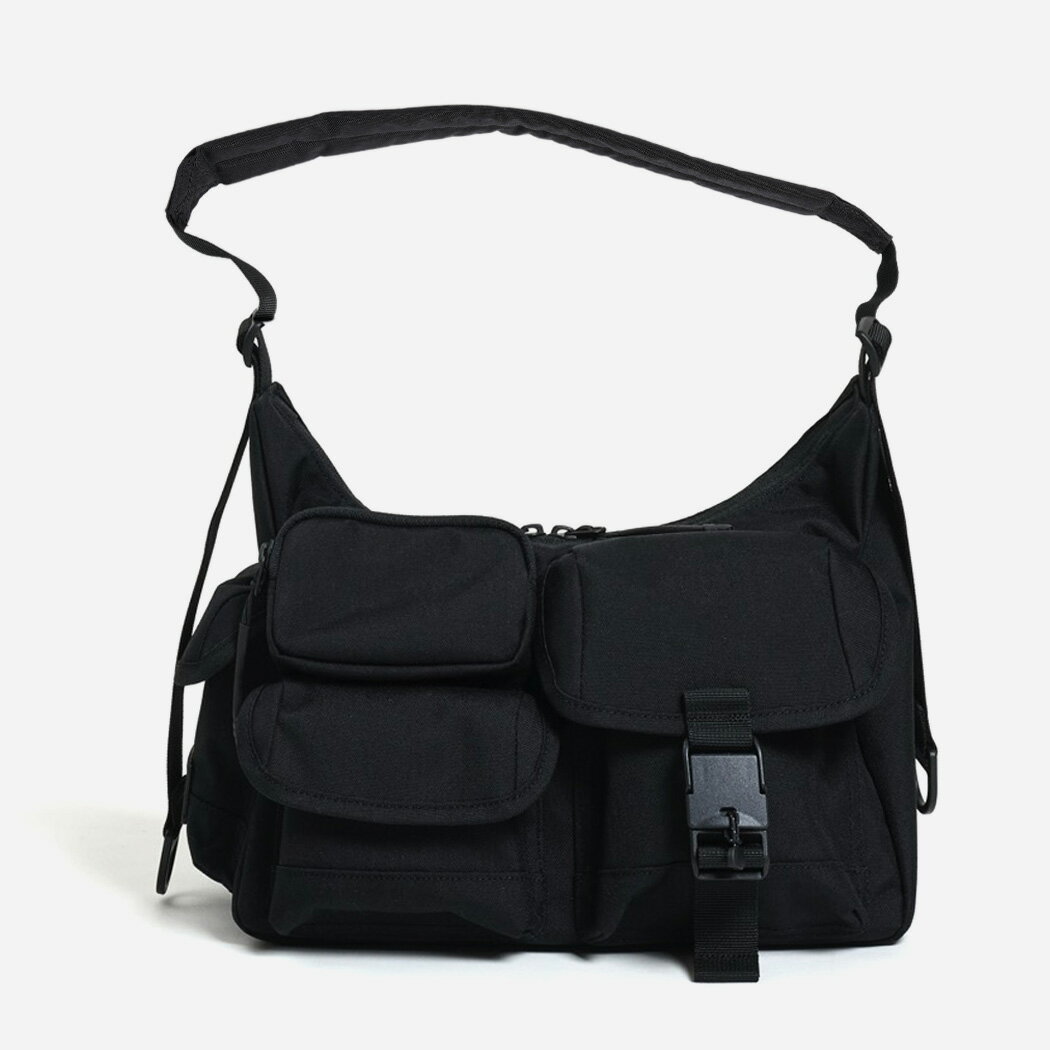 Rakuten - BAICYCLON バイシクロン BCL-85 マルチ ポケット ショルダー バッグ MULTI POCKET SHOULDER BAG SMALL BLACK ( ナイロン メンズ レディース bagjack 鞄 大きめ コーデュラ CORDURA )