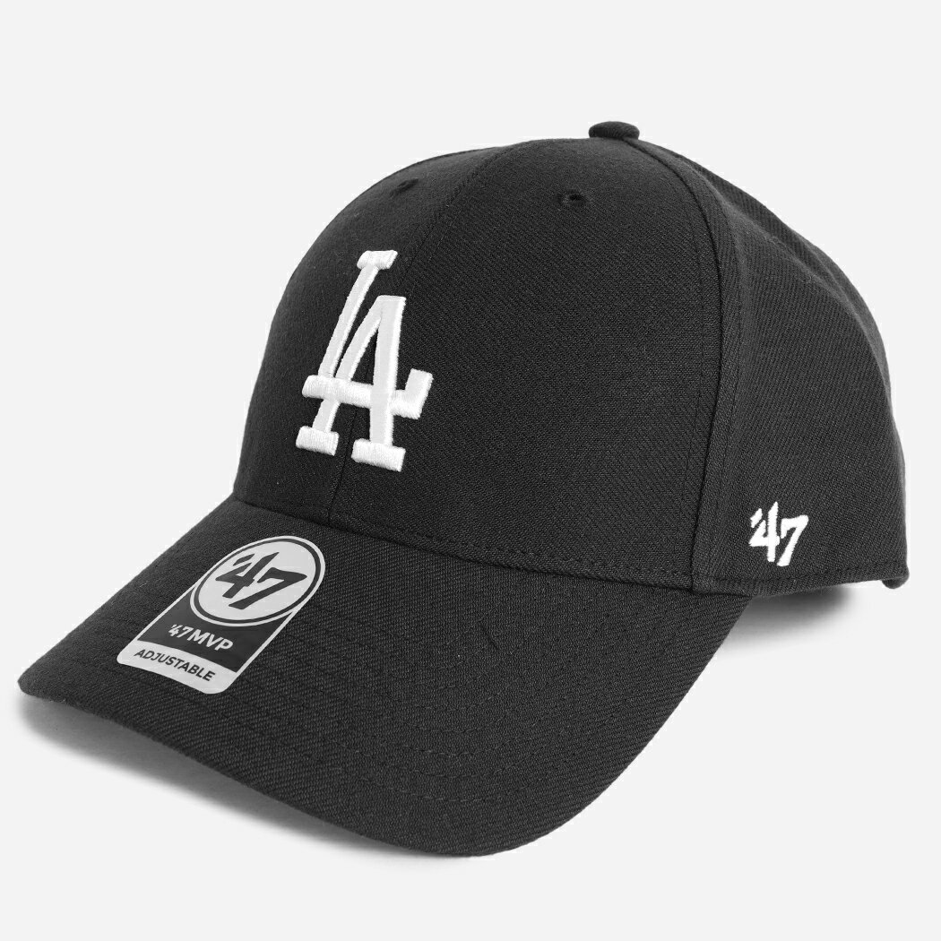 Rakuten - 47 MVP LOS ANGELES DODGERS CAP BLACK ロサンゼルス ドジャース ベースボール キャップ 帽子 ( ロゴ LA 黒 ブラック メンズ レディース 14751322 )