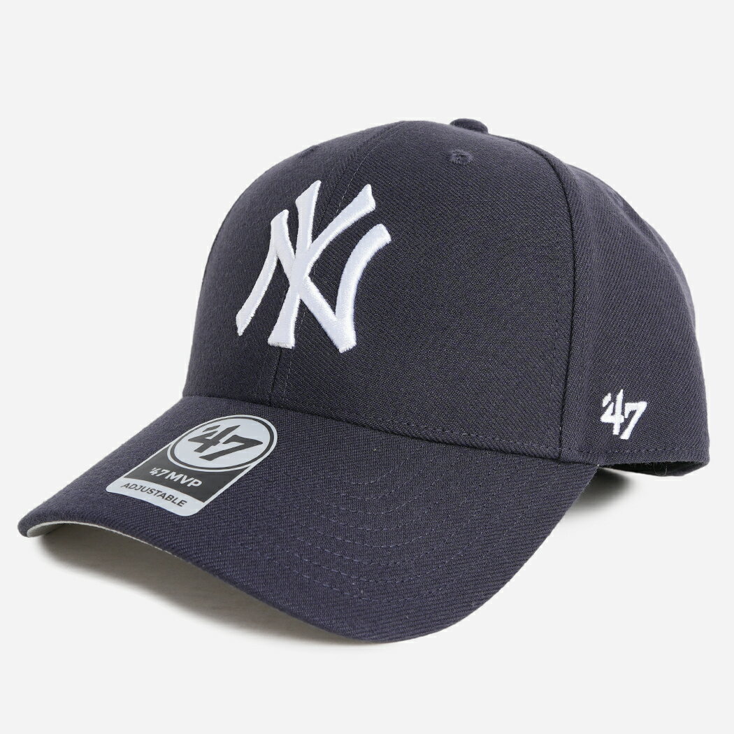 Rakuten - 47 MVP NEWYORK YANKEES CAP NAVY ニューヨーク ヤンキース ベースボール キャップ 帽子 ( ロゴ NY ネイビー 曲げつば メンズ レディース 14751285 )