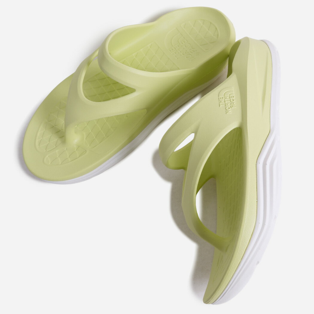 THE NORTH FACE RE-Activ Flip 2 LEMON MIST ノースフェイス リアクティブ フリップ トング サンダル ( 黄緑 ネオンイエロー ビーチサンダル レジャー 旅行 アウトドア メンズ NF52651LO )
