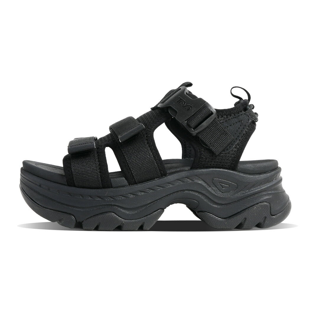 TEVA HURRICANE AMPSOLE GAILA BLACK テバ ハリケーン 厚底 アンプソール ガイラ ...