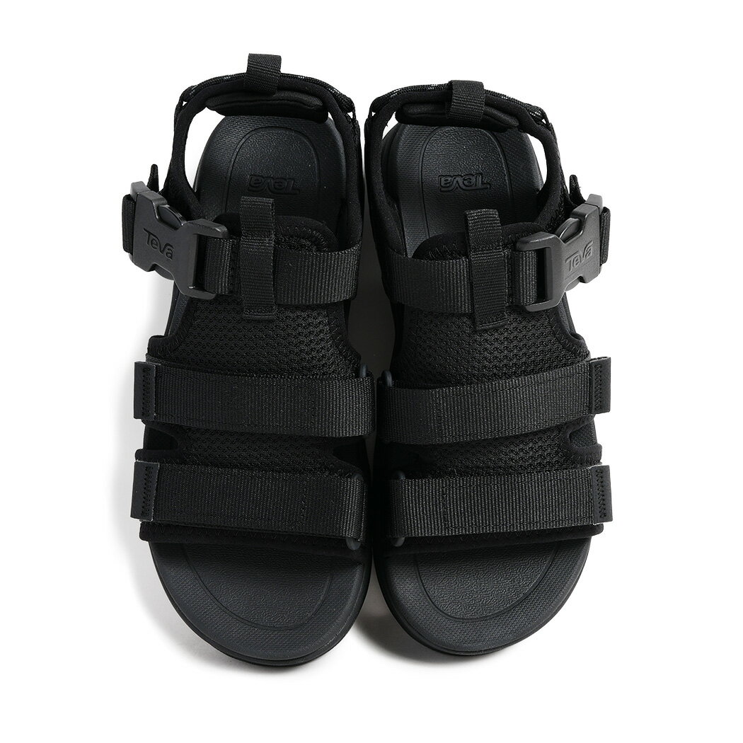 TEVA HURRICANE AMPSOLE GAILA BLACK テバ ハリケーン 厚底 アンプソール ガイラ ...