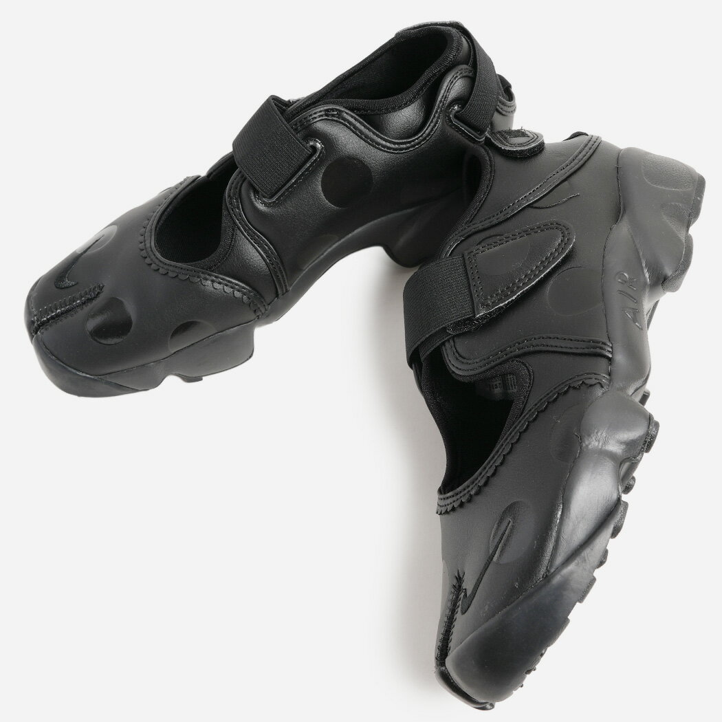 Rakuten - NIKE W AIR RIFT POLKA DOT BLACK ナイキ ウィメンズ エア リフト サンダル スニーカー ( 足袋 ドット ポルカドット 水玉 黒 レザー レディース IR1226-002 )