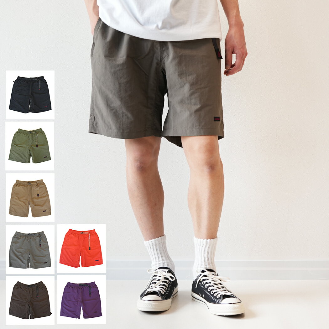 GRAMICCI NYLON PACKABLE G SHORT PANTS 7COLOR グラミチ ナイロン パッカブル G ショーツ パンツ ( ショートパンツ 短パン 半パン ハーフパンツ レジャー アウトドア 旅行 メンズ レディース G6SM-P082 )