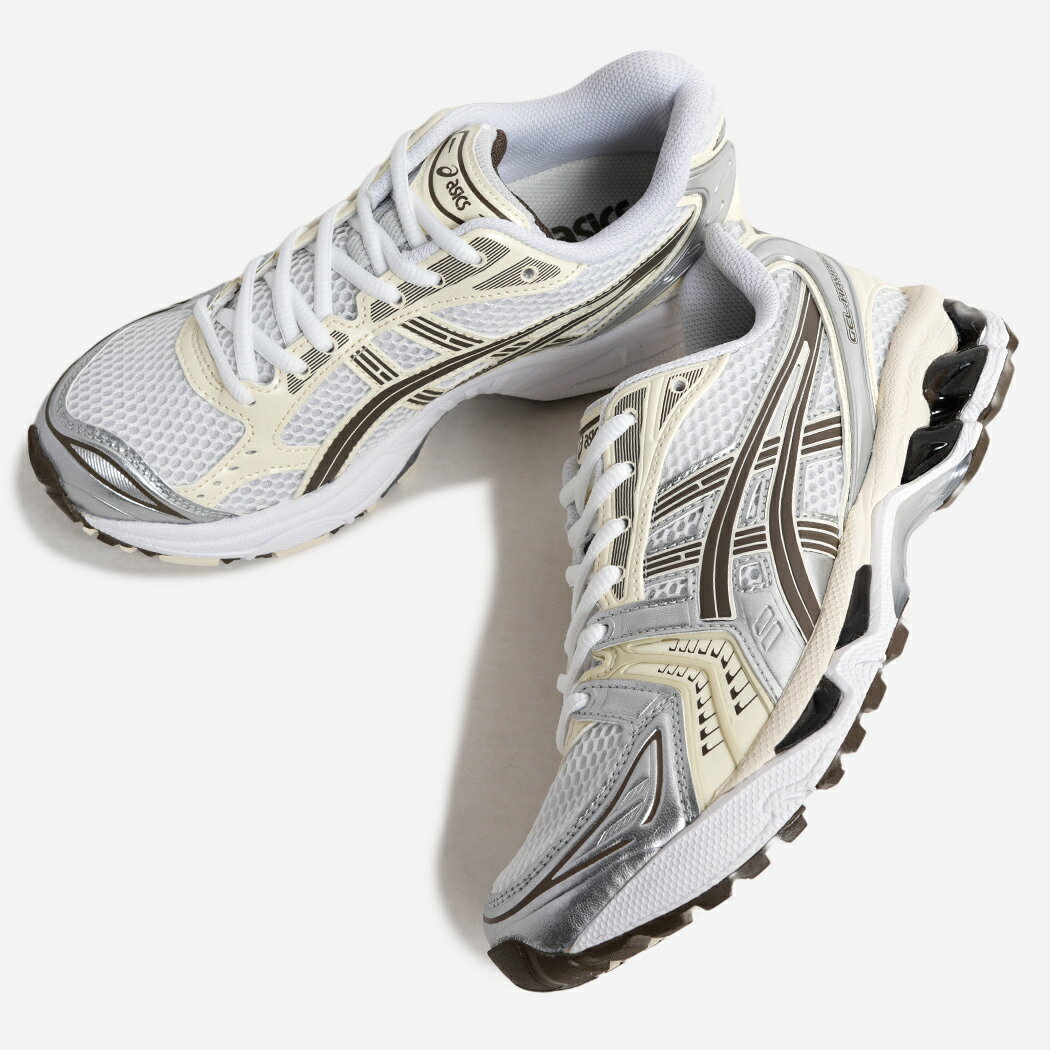asics GEL-KAYANO 14 WHITE IVORY アシックス ゲル カヤノ スニーカー ( 白 ホワイト シルバー ランニング メンズ レディース ウィメンズ 1203A537-111 )