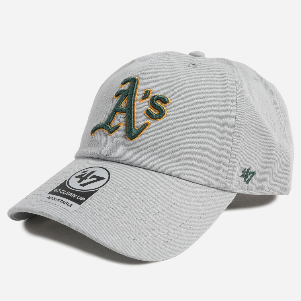 Rakuten - 47 CLEAN UP OAKLAND ATHLETICS NO LOOP LABEL CAP STORM クリーンナップ オークランド アスレチックス ノーループラベル ベースボール キャップ 帽子 ( グレー メンズ レディース )