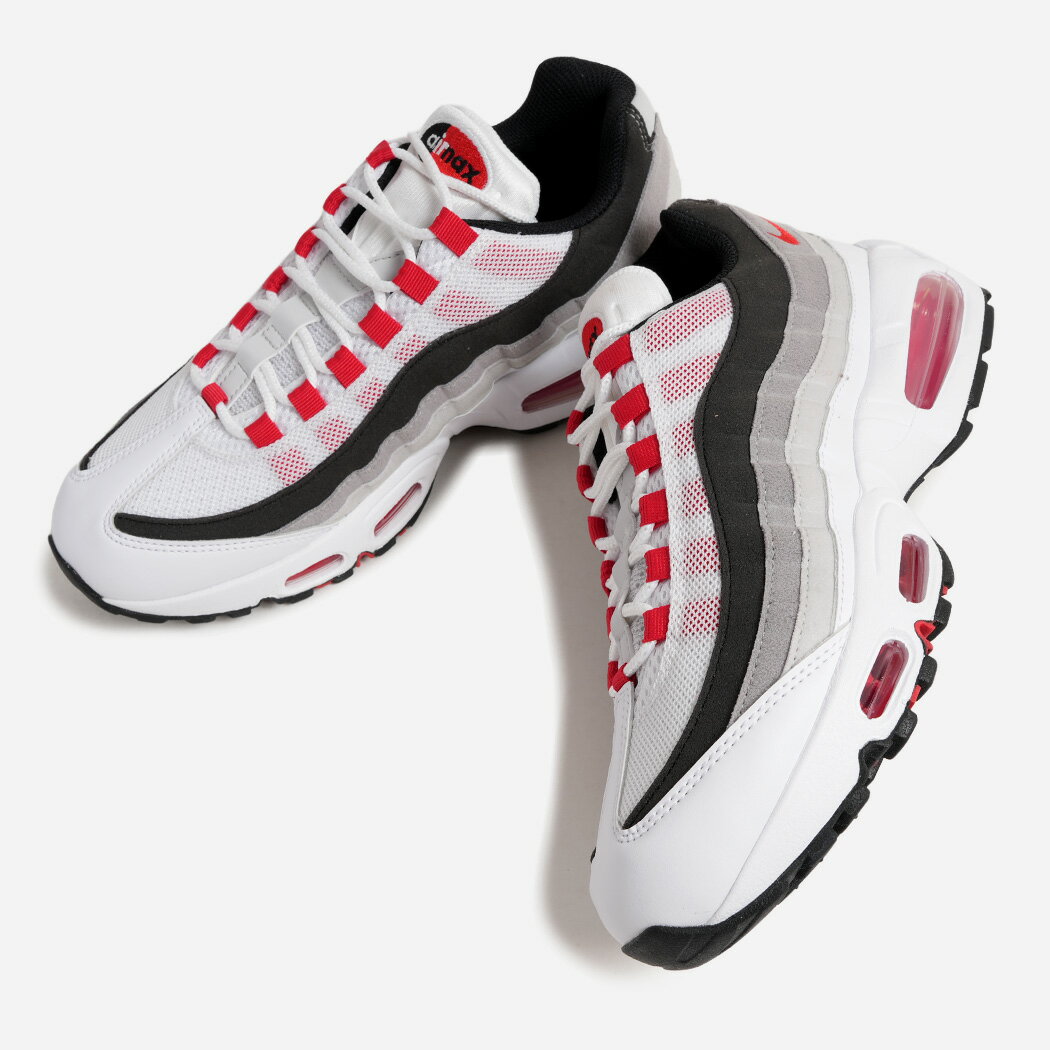 NIKE AIR MAX 95 OG BIG BUBBLE PRM COMET ナイキ エアマックス ビッグバブル プレミアム スニーカー ( ホワイト 白 赤 メンズ レディース IB7862-100 )