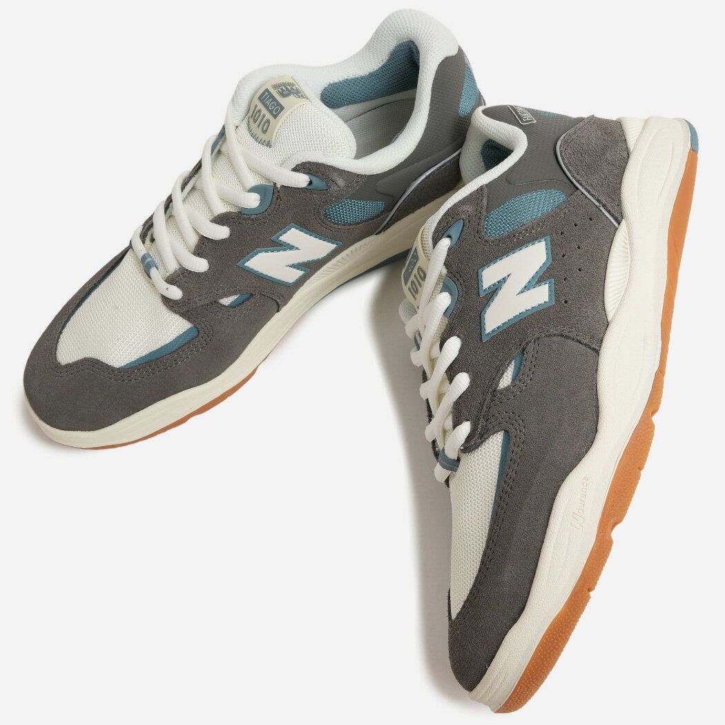樂天商城 - NEW BALANCE NUMERIC TIAGO LEMOS UN101GT TORNADO SALT ニューバランス ヌメリック 1010 スニーカー ( グレー スケート SKATE ローテク メンズ )