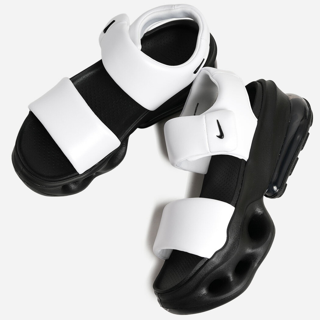 NIKE W AIR MAX HALO SANDAL WHITE ANTHRACITE ナイキ 厚底 ウィメンズ エア マックス ヘイロー サンダル ( KOKO ISLA ココ アイラ ホワイト 白 黒 レディース IO1959-101 )