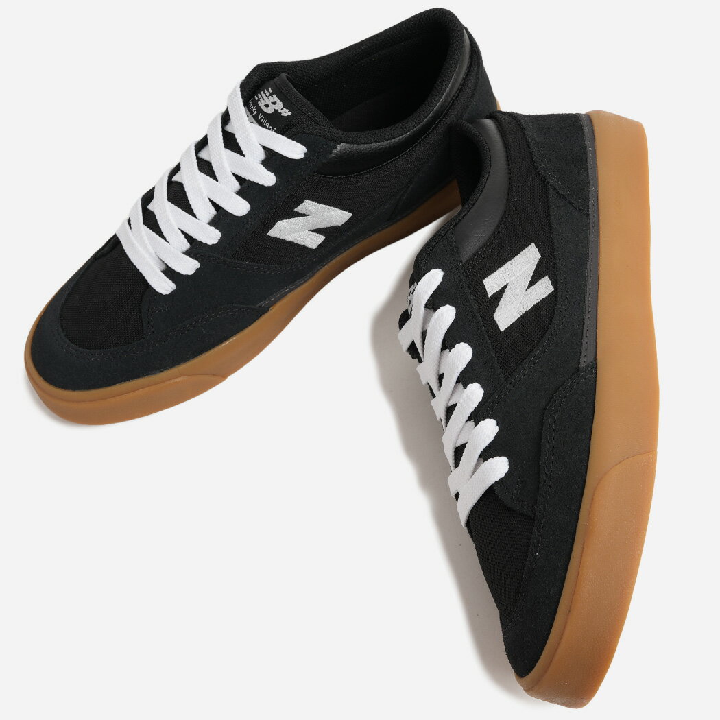 樂天商城 - NEW BALANCE NUMERIC UN417BGC BLACK GUM ニューバランス ヌメリック 417 スニーカー ( ブラック 黒 ガムソール SKATE スケート ローテク メンズ )