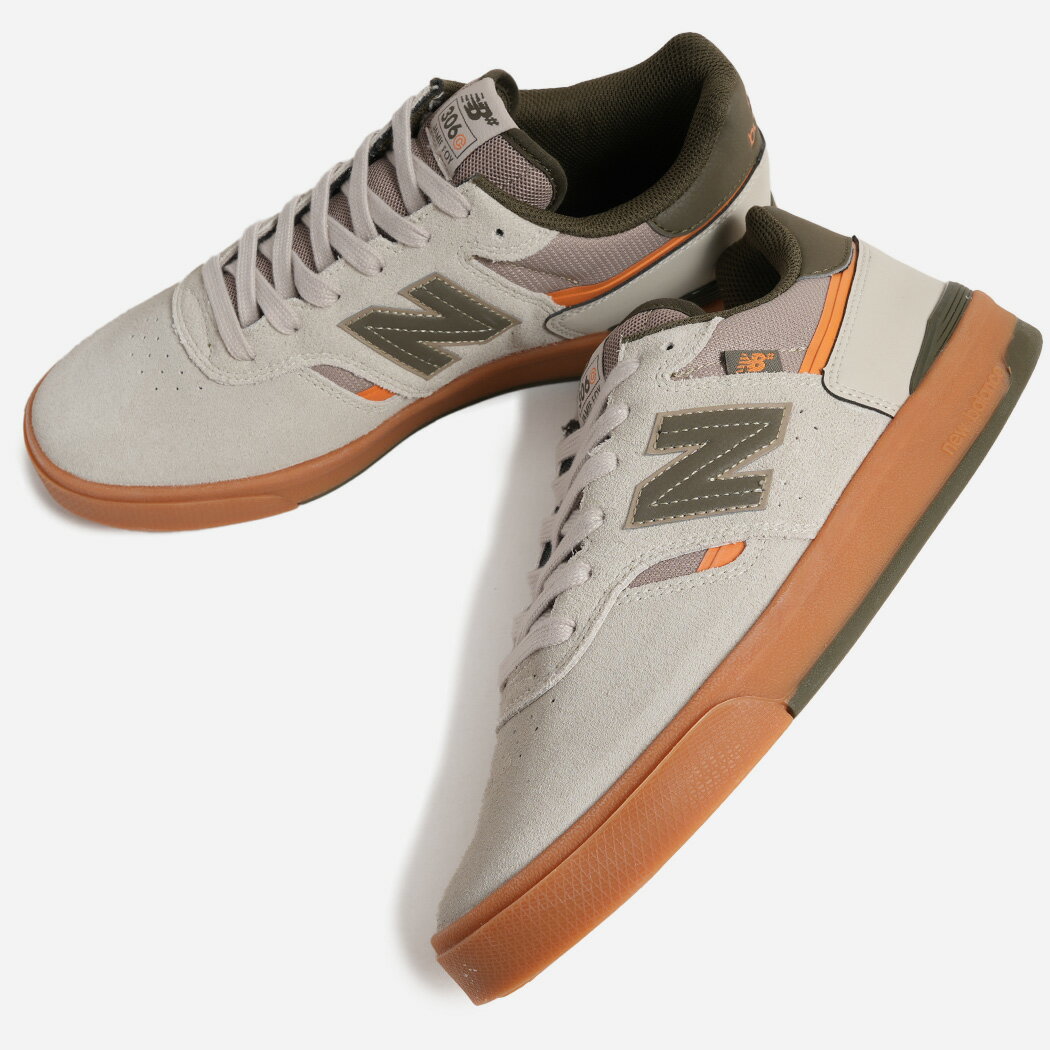 NEW BALANCE NUMERIC Jamie Foy UN306CBM TIMBERWOLF DARK MOSS ニューバランス ヌメリック 306 スニーカー ( ベージュ ガムソール スケート SKATE ローテク メンズ )