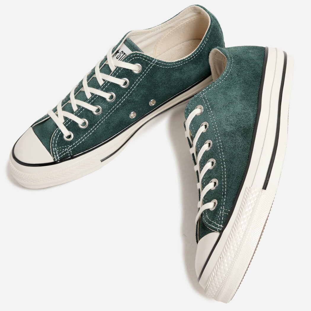 樂天商城 - CONVERSE ALL STAR AGED WS OX IVY GREEN コンバース オールスター エイジド スニーカー 緑 スエード メンズ レディース ( 31318050 ローテク )