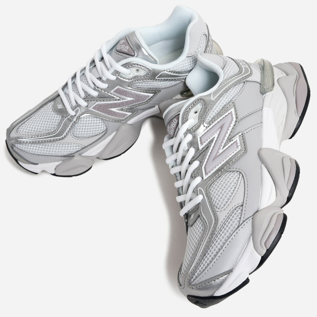 樂天商城 - NEW BALANCE U90606MU SILVER GRAY ニューバランス 9060 スニーカー ( NB 90/60 2002 1906 メッシュ メンズ レディース シルバー グレー )