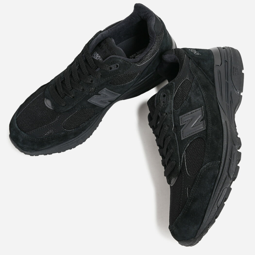 NEW BALANCEK U993BL MADE IN USA TRIPLE BLACK 992 990 ニューバランス 993 トリプルブラック スニーカー オールブラック ブラック 米国製 アメリカ製 黒 メンズ