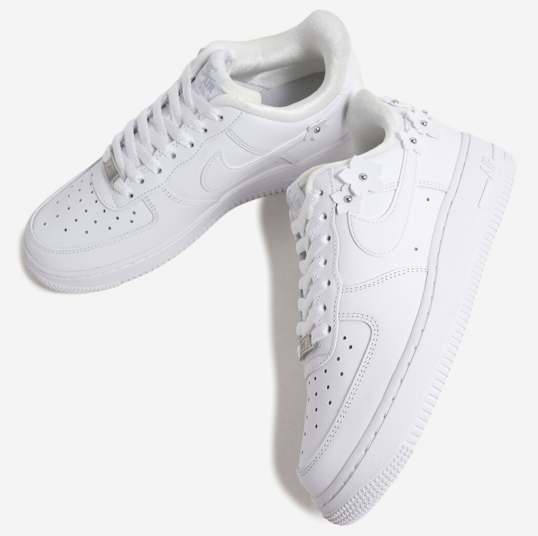 NIKE W AIR FORCE 1 07 LOW FLORETTE WHITE ナイキ ウィメンズ エアフォース スニーカー ( ホワイト 白 AF1 レディース 花 IR8637-100 )