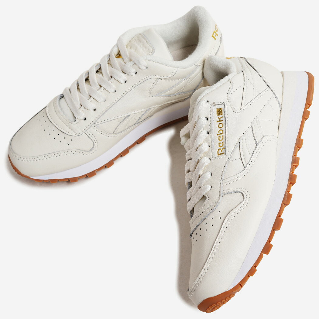 REEBOK CLASSIC LEATHER CHALK GOLD リーボック クラシック レザー スニーカー ( チョーク 白 ホワイト セイル メンズ レディース ウィメンズ 100279154 )