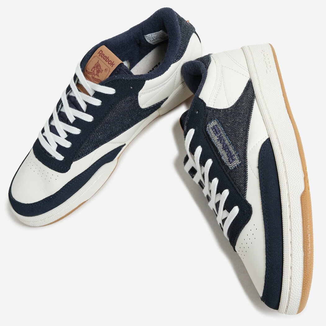 REEBOK x TCB jeans CLUB C 85 VINTAGE 50’S DENIM EDITION リーボック クラブ シー コラボ スニーカー デニム ( デニム DENIM メンズ レディース R00090WDM )