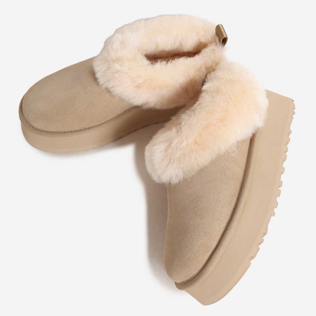 楽天市場】ugg 厚底（素材（生地・毛糸）スエード）（サンダル