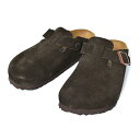 【お買い物マラソン限定クーポン配布中!!】BIRKENSTOCK ビルケンシュトック ボストン BOSTON SUEDE ( NARROW FIT ) MOCHA ( スエード メンズ レディース ウィメンズ サンダル サボ サンダル 茶色 ブラウン モカ 1027460 )