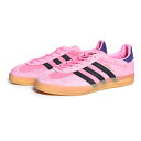 【15時までのご注文で即日発送!!】adidas GAZELLE INDOOR W "PINK GUM" アディダス ガゼル スニーカー ( ガッツレー ピンク ガムソール handball ハンドボール メンズ レディース ウィメンズ IE7002 )
