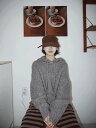 フィナンシーでニットフーディ ニット フードパーカー レディース|韓国 kim9hope|コーディブック