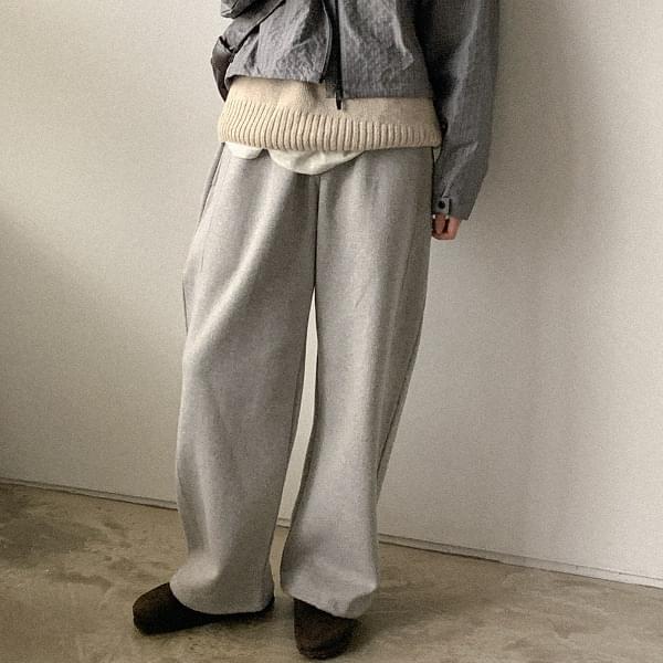 ナダルヤンギモバンディングパンツ パンツ ワイドパンツ レディース｜韓国 HEYLADY｜コーディブック